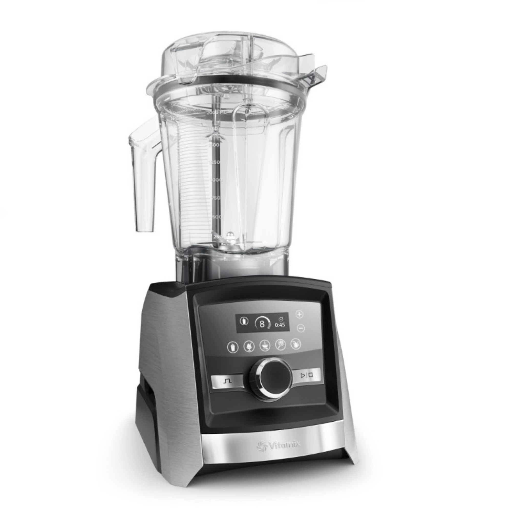 Vitamix Ascent A3500i Inox, vue 1. Photo officielle Vitamix.